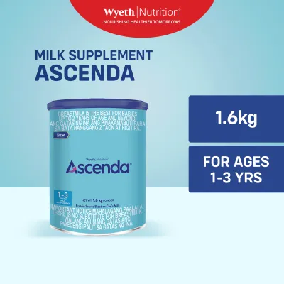 ASCENDA Three Milk Supplement Powder for Children 1-3 Years Old 1.6kg