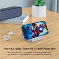 JIMA 3 In 1 Wireless Charger 15W Magnetic Charging Pad Foldable Induction For iPhone 14 13 12 11 XS XR 8 Apple Watch 8 7 Airpods Pro. 