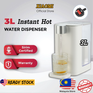 3 Pin Plug 即热式饮水机 XIAOMI 3L Instant Hot Water Dispenser Home Desktop Water Dispenser Mini Portable Tea Making Bar One-button Intelligent Speed Heating 5-stage Water Temperature Electric Kettle 饮水机