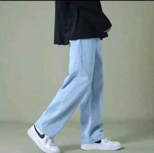 Celana jeans pria panjang celana jeans korea style celana oversize pria jeans kulot pria straight jeans tren celana korean style pria celana gombrang laki laki celana panjang pria dewasa terbaru 2024