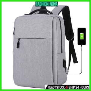 Fashion Nova 🎁 Ready Stock 🌈 Travel Backpack Bag Men and Women Multi-Functional Business Computer