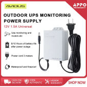 V380 PRO & AVIDUS 12V 1.5A UPS: Mini UPS Extension Cord & Outdoor CCTV Power Supply