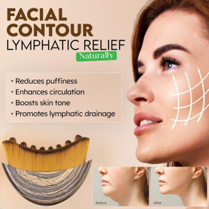 Lymphatic Contour Face Brush Eye And Neck Care Brush Facial Contour Care Tools Eye And Neck Care