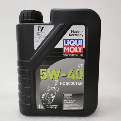 bahagian ☉MINYAK HITAM SCOOTER LIQUI MOLY FULLY SYNTHETIC 4T RACE HC 5W40 SEMI 10W40 GEAR OIL 80W90 150ML UMA RACING SCOOTER☸