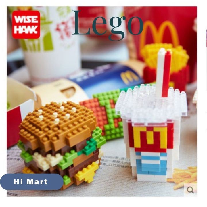 Lego Pieces Lego Ideas Mcdonalds LEGO 3438 McDonalds Restaurant