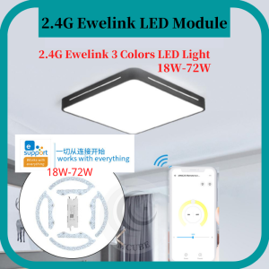 EWelink Celling Light 2.4GHz Remote Control 3 Colors LED Magnet Light Module