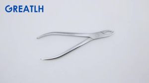 GREATLH Bender Forcep Miniature Steel Plate Bending Pliers Orthopedic Surgery Instrument pet