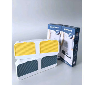 Soap Box Wall Mounted Bathroom idinidikit sa pader