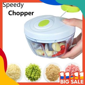 【3 Blade】CAPSULE CUTTER Speedy Food Chopper Grinder Cutter Mixer Mincer Masher Shredder Juicer Pengisar Pengadun