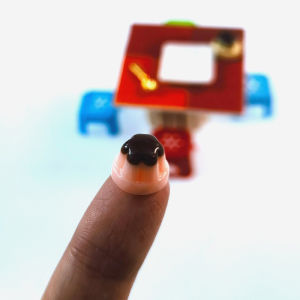 QUANSEN 1 Set 1:12 Dollhouse Miniature Fruits Pudding With Spoon Simulation Food Model Toys for Mini Decoration Dollhouse Accessories