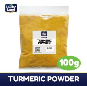 Turmeric Powder – Natural Luyang Dilaw for Golden Milk & Tea (1kg 250g 100g 50g Bottle) | Lucky Luna