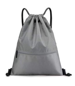 Drawstring Backpack Nylon Ultralight Backpack Large Capacity Football Basketball Waterproof Sports Bag Workout Bag Beach Bag