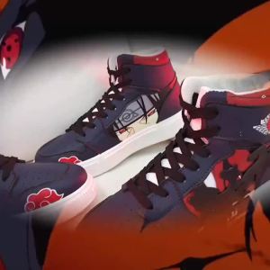 Giày Thể Thao Họa Tiết Anime Naruto Uchiha Itachi Mẫu 2022