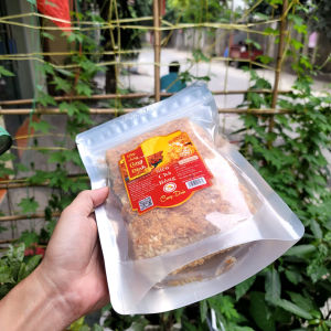 Cơm cháy siêu chà bông Cung Đình 250g (Túi zip) đặc sản cơm cháy Ninh Bình xử lý tách dầu cao cấp