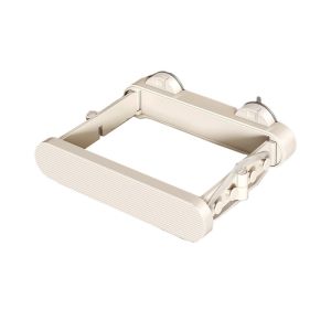 ZHUJI Retractable Suction Cup Trash Rack Waterproof Portable Hanging Trash Bag Stand Rust-proof Wide Opening Rubbish Bag Rack Kitchen Use