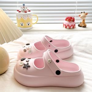 [Free Shipping] Summer EVA Clogs Fun And Fashionable With Thick Soles Lightweight And Comfortable Closed-Toe Design Suitable For Outdoor Wear