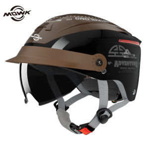 MOWK Motorcycle Helmet Summer Breathable Electric Jet Scooter Motorbike Half Helmets Men Women Reflective MTB Bike Safety Helmet2026