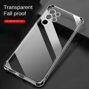 Vỏ điện thoại silicon chống sốc cho Samsung Galaxy S25 Ultra S25 Plus S25 5G Clear Protection Case cho Samsung Galaxy S24 Ultra S23 S22 Ultra 23 24 Plus Ốp lưng