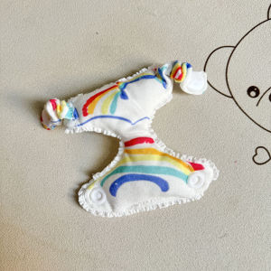 Baby clothes only] Bao-ao hug series plush blind box hug doll baby clothes toast chicken thighs diaper pants set