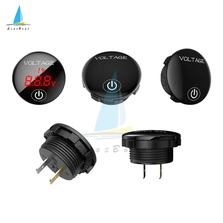 SeasBoat DC Vôn Kế Kỹ Thuật Số Điện Áp Dụng Cụ Đo 5V-48V Với Công Tắc ...