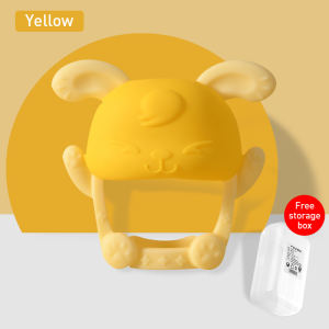 LILY & ADORA Baby antibacterial wristband rabbit silicone cone -shaped handmade jewelry toys without BPA non -toxic tie