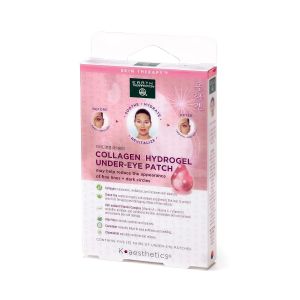 Earth Therapeutics Hydrogel Collagen Under-Eye Patches – Reduce Wrinkles Puffy Eyes Dark Circles – Revitalize & Refresh your Skin - 5 Pairs (10 patches)