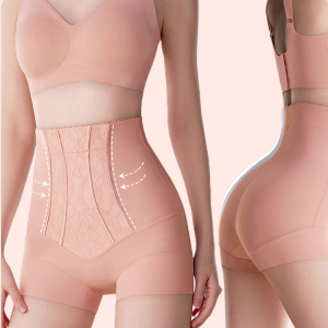 Body shaping seamless waist and tummy tuck pants Womens postpartum shaping pants