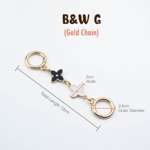 epeach 13cm Bag Chain Extension Clover | Tali Rantai Beg DIY | Handbag Chain Strap Extend Women Bag Accessories 链条延长