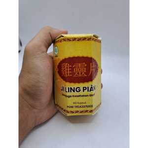 JI LING PIAN Kapsul Herbal Alami untuk Batu Ginjal & Infeksi Saluran Kandung Kemih 60 Kapsul BPOM