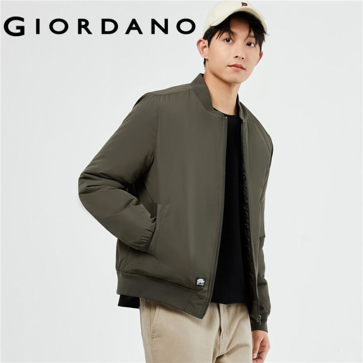 Bomber Jacket Giordano Leather Jacket Vb GIORDANO Men Jackets