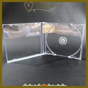 [Valitoo] กล่องซีดีแผ่นดีวีดีพลาสติกใสแบบแผ่นเดียวเคสซีดีแบบหนา
