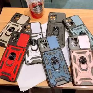 2025 phone case For Oppo A60 A79 A18 A38 A58 A78 A98 4G 5G Shockproof Armor Casing Magnetic Ring Stand Push Pull Camera Protection Hard Back CoverEIL