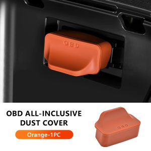 Seemetal cổng xe hơi OBD bụi che Silicone chống thấm nước chống gỉ OBD cổng khóa hộp bảo vệ OBD tắc nghẽn Mũ Phụ Kiện Xe Hơi