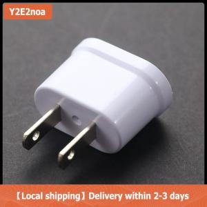 【Local shipping】 US Plug to EU Plug Round And Flat Dual-Purpose Conversion Plug Converter Socket