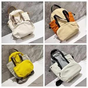 lululemon Bag 7 Large-capacity fitness and sports travel bag multi-color spliced backpack outdoor mother-and-child bag