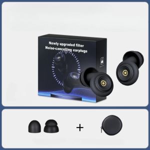 Noise Filter Ear Plugs Noise Cancelling for Sleep Reusable Concerts Earplug Waterproof Swim Earplugs Soundproof Safety Product2026