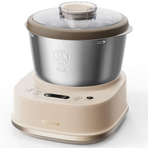 Bear Electric Dough Mixer Stand Flour Kneader with 5L Stainless Steel Bowl Auto Fermentation Function Food Preparation