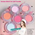 TERMURAH !!! Premium Blush On Waterproof Soft Powder 6 Color / Blush On Glowing Tahan Lama Perona Pipi Glowing Blusher Blush On Highlighter Contour Makeup / Blush On Palette Anti Air dan Tahan Lama Matte Blush On Cream Blush On Cair Blusher Pemerah Pipi. 