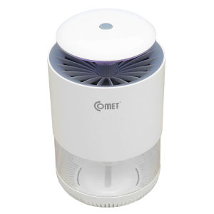 Đèn bắt muỗi Comet CM078 thiết kế nhỏ gọn tinh tế sang trọng thu hút và diệt muỗi bằng tia cực tím và bẫy hút không gây độc hại.