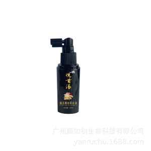 头皮黑发精华液固发护理液何首乌侧柏叶姜草本植物精华液现货批发