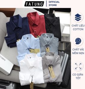 [LOẠI ĐẸP-VNXK] Áo sơ mi nam vải cotton lụa mịn trơn mát body không nhăn kiểu dáng Hàn Quốc