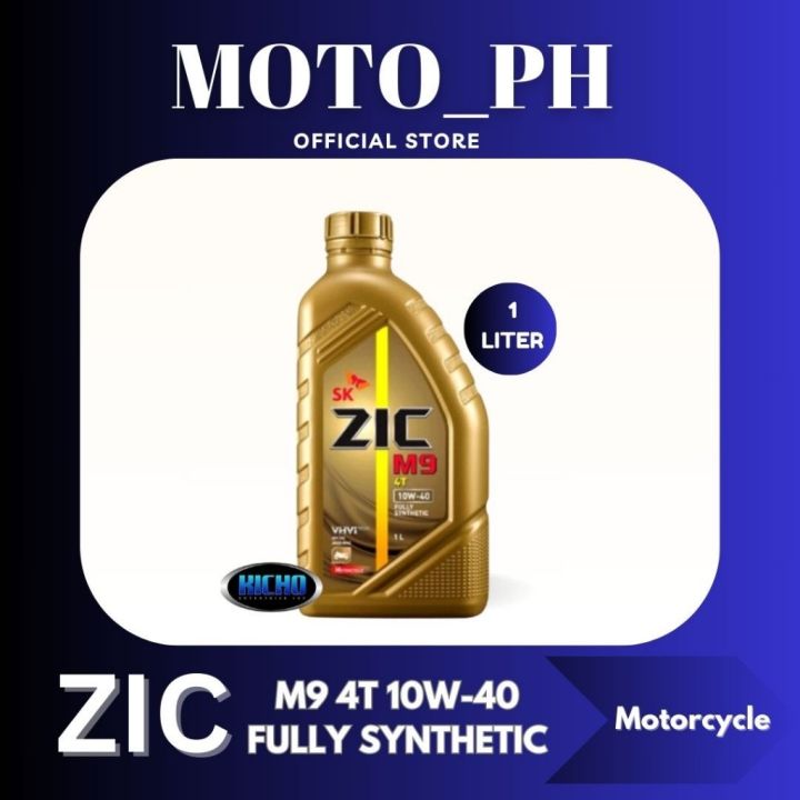 SK ZIC M9 4T 10W40 FULLY SYNTHETIC 1L FOR MOTORCYCLE MANUAL | Lazada PH