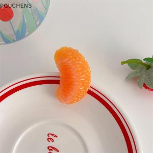 GUCHEN3🦋 Sáng Tạo Dễ Thương Mô Phỏng Cam Tóc Clip Trái Cây Kẹp Tóc Mùa Xuân Clip Cho Cô Gái Phụ Kiện Tóc