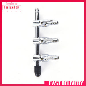 Imixcity Stainless Steel Aquarium Tank Air Pump Air Flow Splitter Air Flow Tube Pipe Line Control Valve Switch Valve