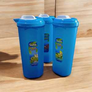 3 PCS BOTOL MINUM PLASTIK / BOTOL AIR UNTUK KULKAS 1 LITER
