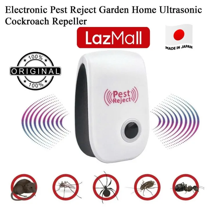 LazMall DEAL HOT Nhật Bản Thiết Bị Đuổi Côn Trùng, Nhện, Muỗi, Chuột ...