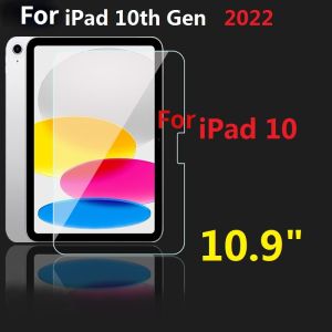 TG Kaca Clear Anti Bubble Full Lem Pelindung Layar bahan Tempered glass ipad 10 10.9 Inch 2022