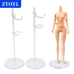 [COD]🔥🔥🔥ZTOYL 5Pcs Doll Holding Stands Dollhouse Adjust Universal Doll Display Rack Transparent Racks Mannequin Model Stand Doll Dress Support