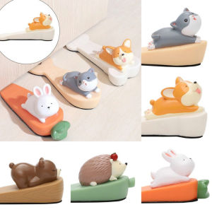 Cute Animal Silicon Doorstop Baby Safety Doorstop Anti-Folder Hand Security Door Card Home Decor