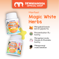 Dewarangga Vitamin Kucing MAGIC WHITE HERBS untuk Mengatasi Infeksi Saluran Pernafasan dan Kesehatan Mata, Mengatasi Flu & Belekan pada Kucing. 